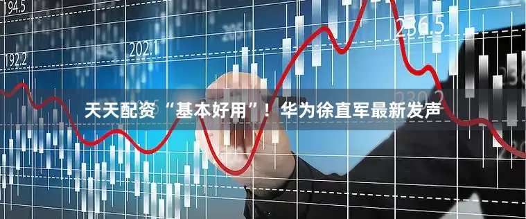 天天配资 “基本好用”！华为徐直军最新发声